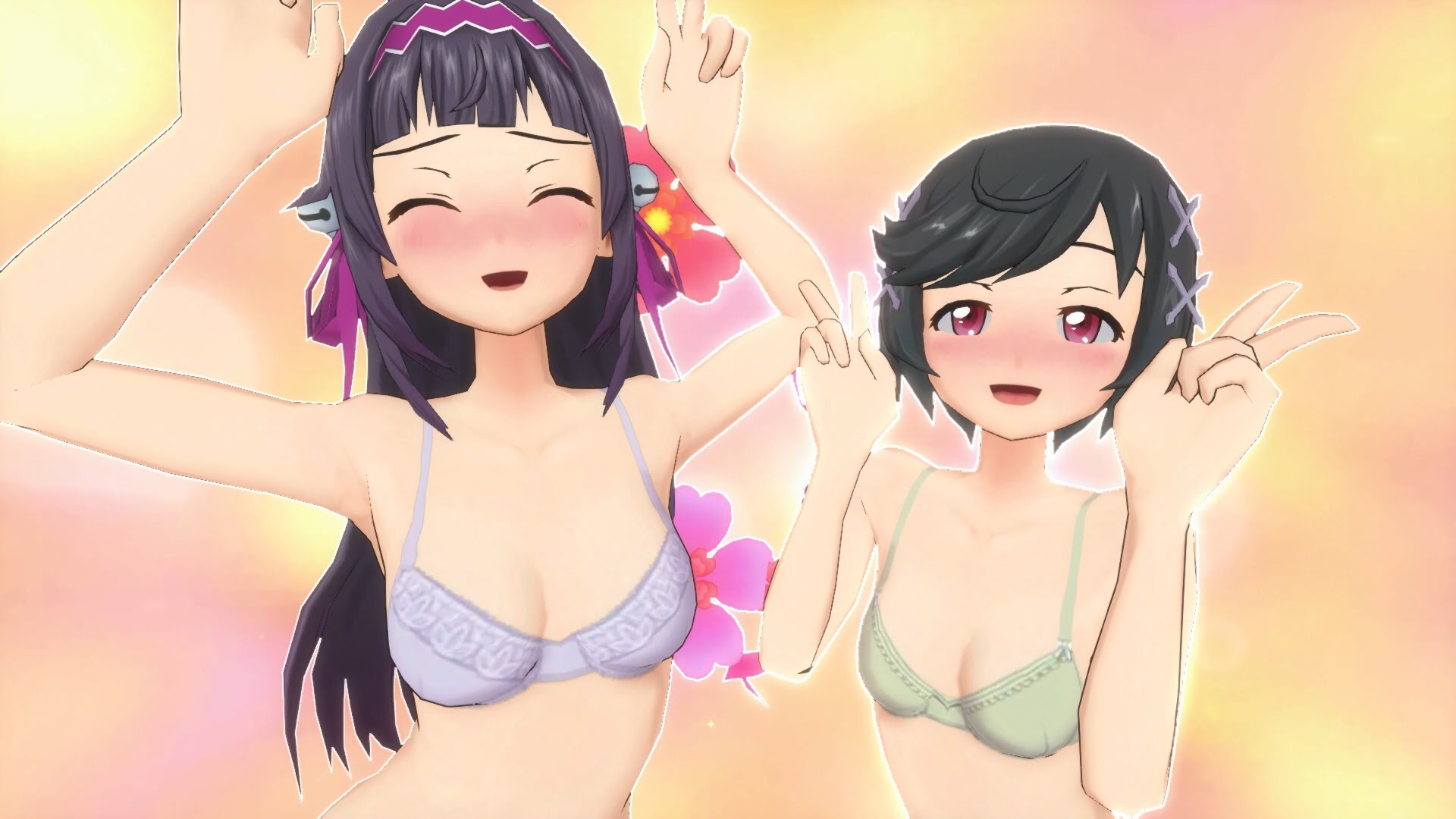 [ぎゃる☆がん だぶるぴーす] ラストドキドキモード (姉妹ルート) フェロモンZ