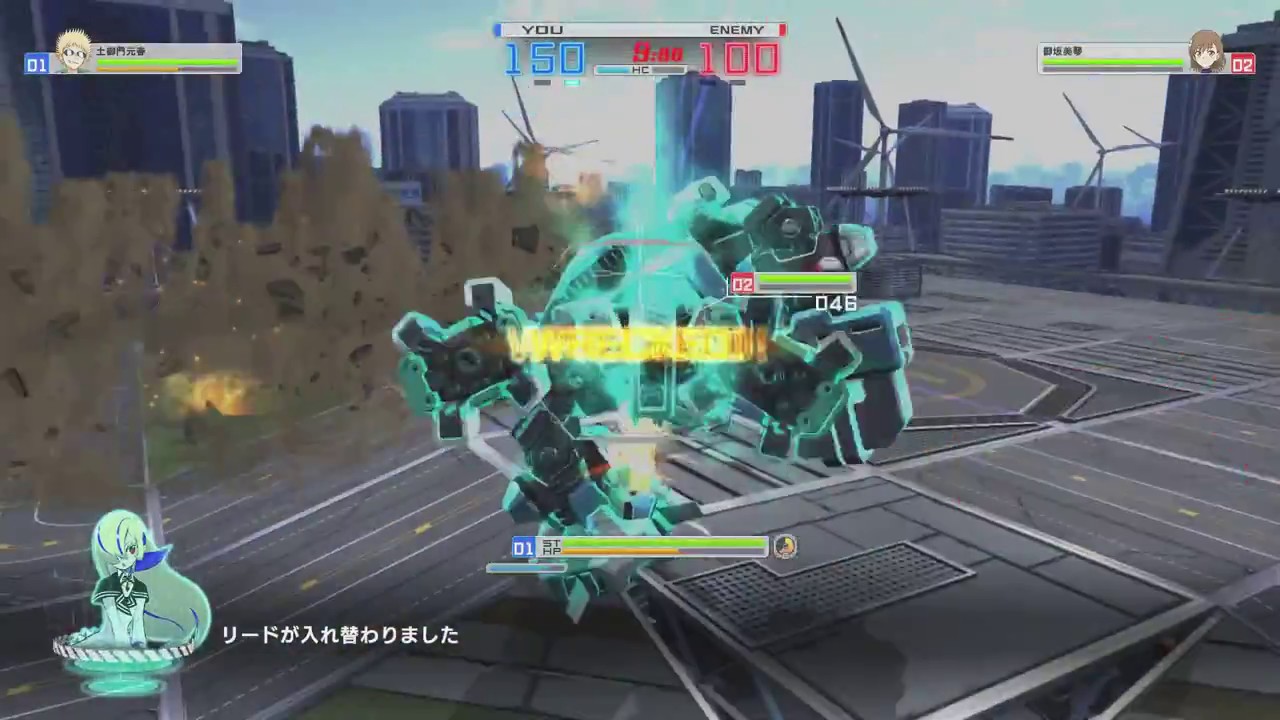 PS4 とある魔術の電脳戦機 ドルドレイ練習 シビリングでライデンのレーダー消せるの？