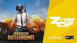 【タイムシフト】ZOTAC CUP JAPAN PUBG #1 実況MC: OooDa  ゲスト:青木志貴  解説:NottinTV