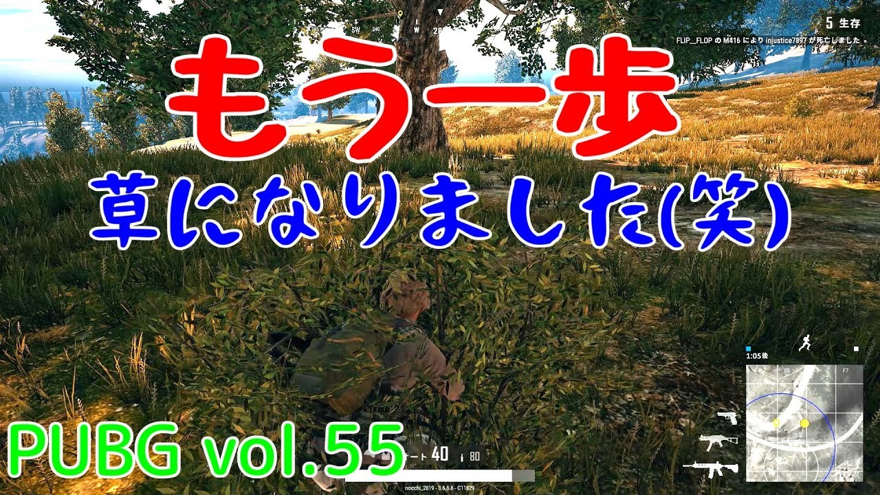 【PUBG】vol.55（ゆっくり実況）もう一歩　FPS初心者ドン勝3杯目を目指す！