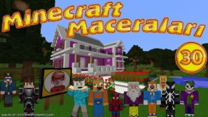 Minecraft Maceraları 30. Bölüm Örümcek Bebek Minecraftta Apşal ve Şaptal ile Karşılaşıyor
