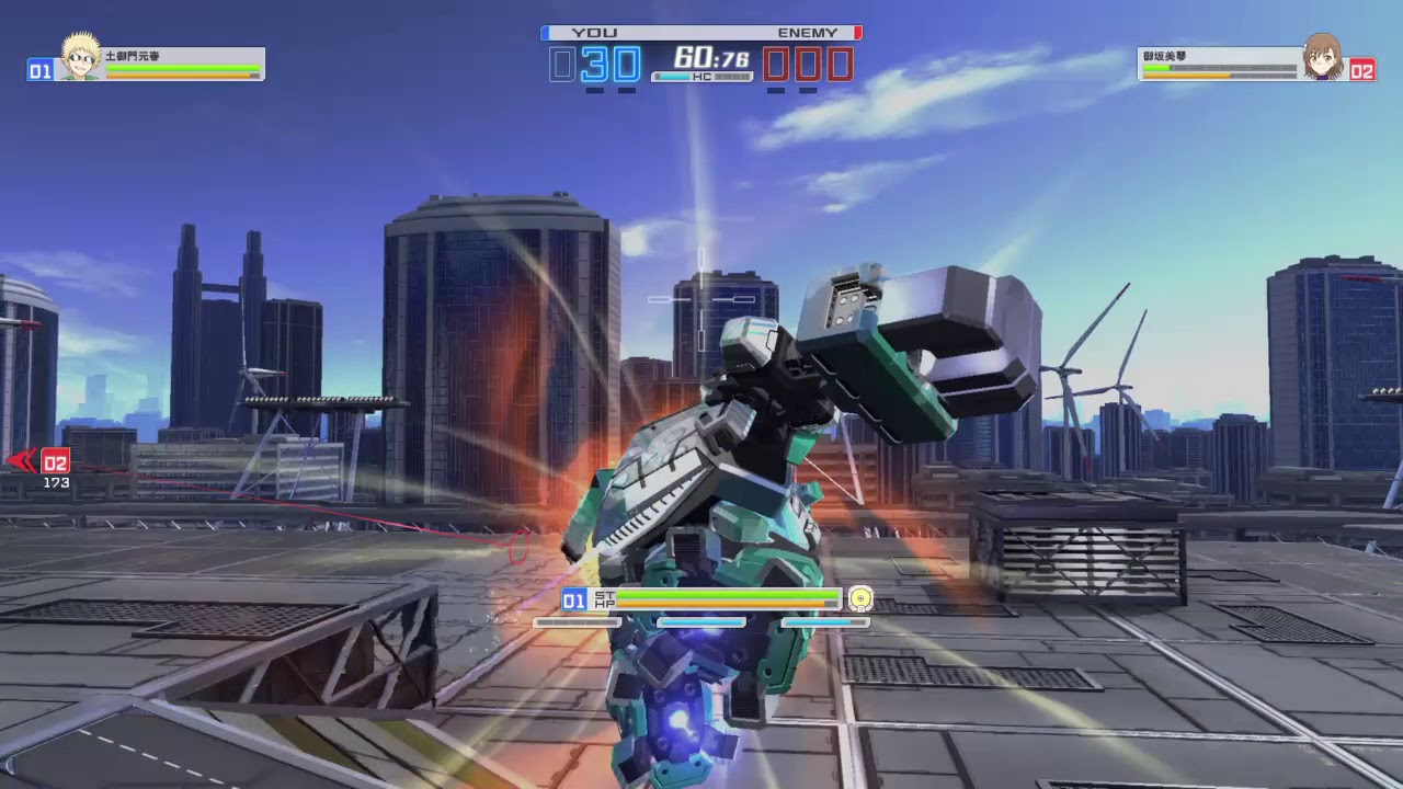 とある魔術の電脳戦機 体験版 ドルの特攻 その2