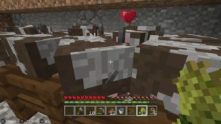 【マインクラフト】スィッチ版　＃５自動焼肉機完成！！　地形をうまく使ってみた