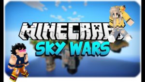 【マインクラフト】女の子とスカイウォーズ！