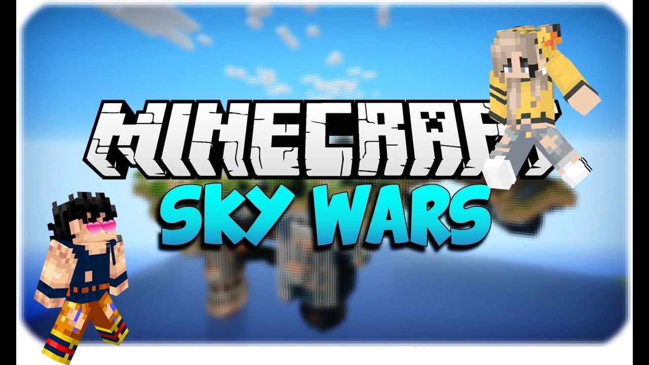 【マインクラフト】女の子とスカイウォーズ！