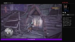 モンスターハンター：ワールド　狩猟解禁!!（HR14：爆炎のテオ・テスカトル　冥底のヴァルハザク）