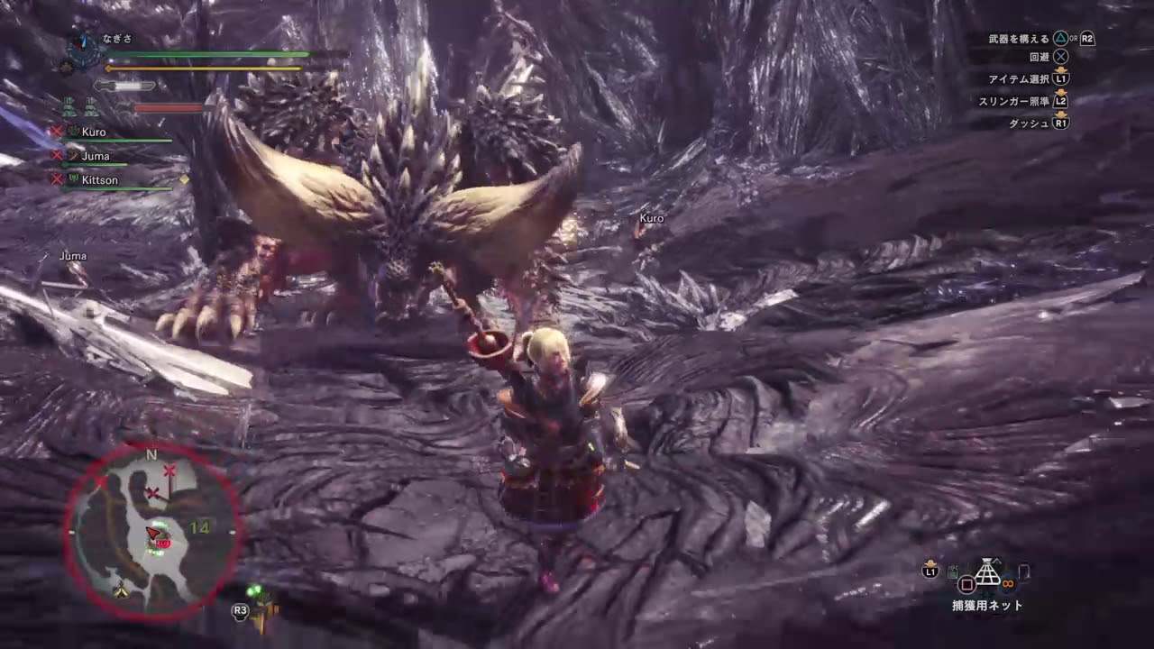 【モンスターハンター：ワールド】ネルギガンテと鬼ごっこ