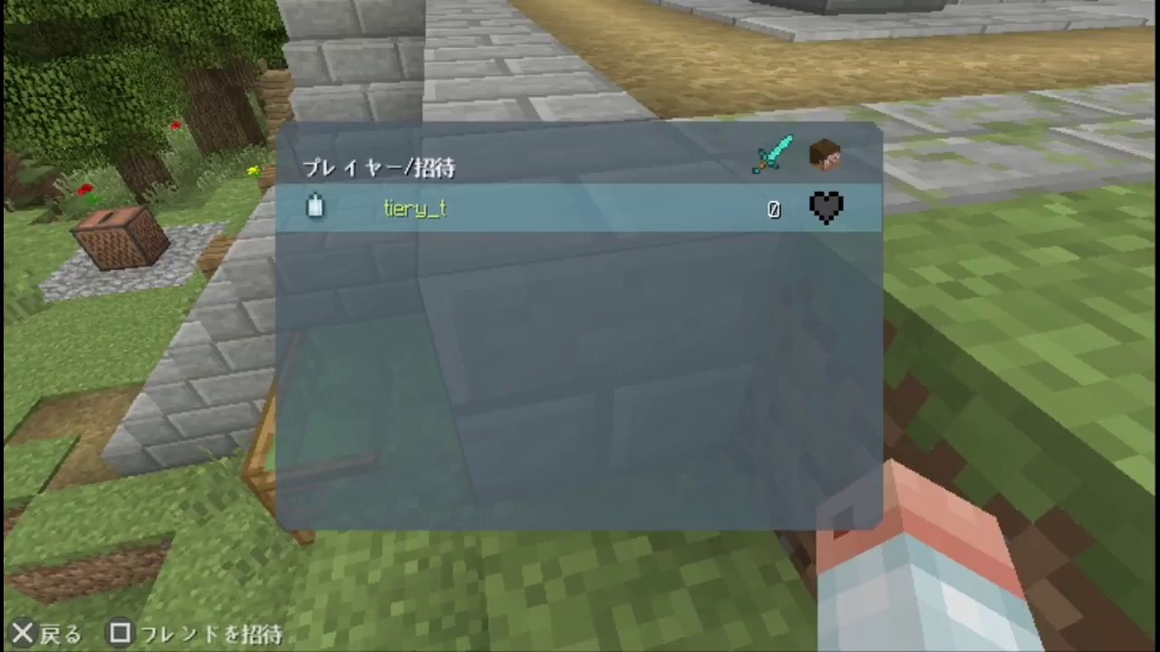 【マインクラフトVITA】オンラインIDがめちゃくちゃすぎる。