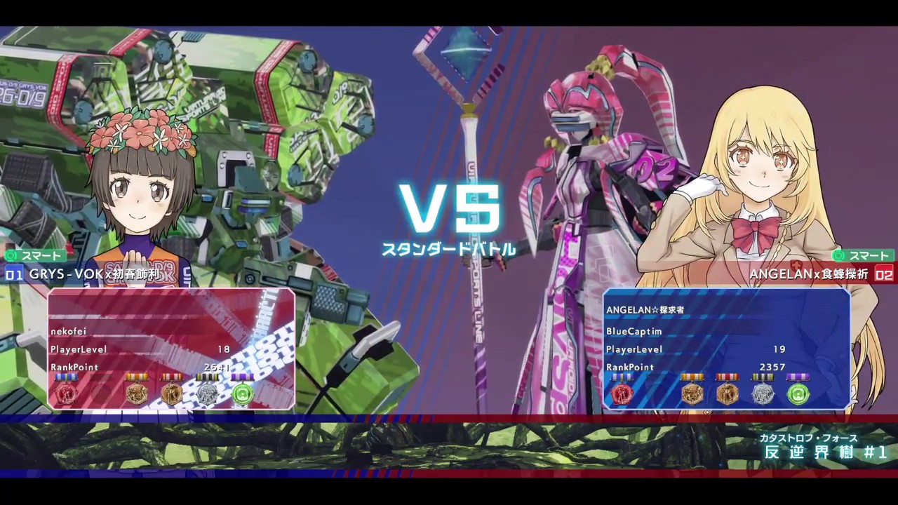 【禁書VO】CaptimバーチャロンTV ランクマッチ第69戦 とある魔術の電脳戦機 2018/2/20 とあるチャロン