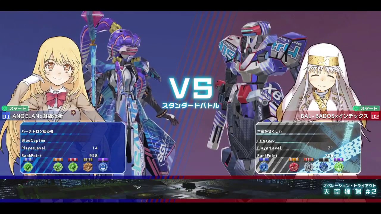 【禁書VO】CaptimバーチャロンTV ランクマッチ第36戦 とある魔術の電脳戦機 2018/2/18 とあるチャロン