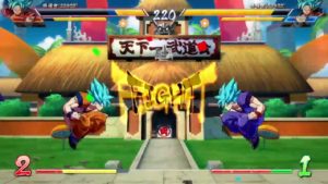 ドラゴンボール ファイターズ　ランクマッチ　VS. 1P孫悟空（SSGSS）チーム