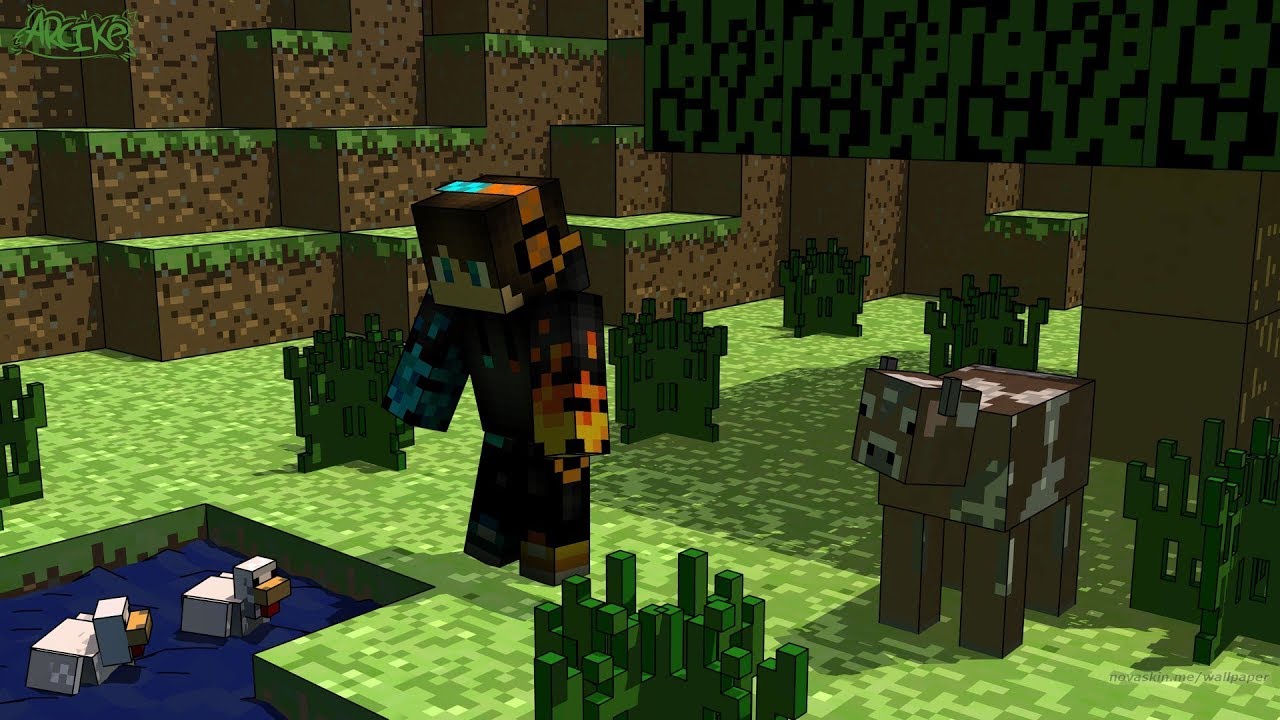 【マインクラフト】ひたすらきこる。