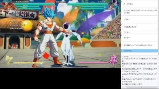 PS4版 ドラゴンボールファイターズ ブルー悟空で瞬間移動ぶっぱ配信