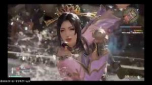 真・三國無双８　絶世の美女　チョウセン　モデル立ち