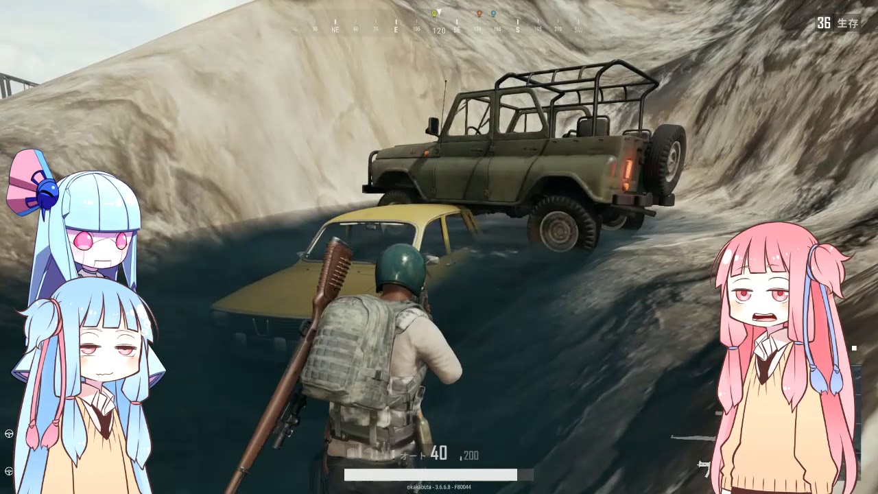 【PUBG】天然姉妹のドン勝道中記part1【VOICEROID実況】