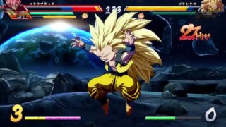 ドラゴンボール ファイターズ　世界１位ゴテンクス　３２HITブウブウバレーコンボ