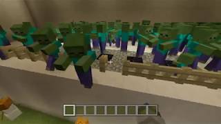 【マインクラフト】番外編　ゾンビ1000体vsゴーレム30体