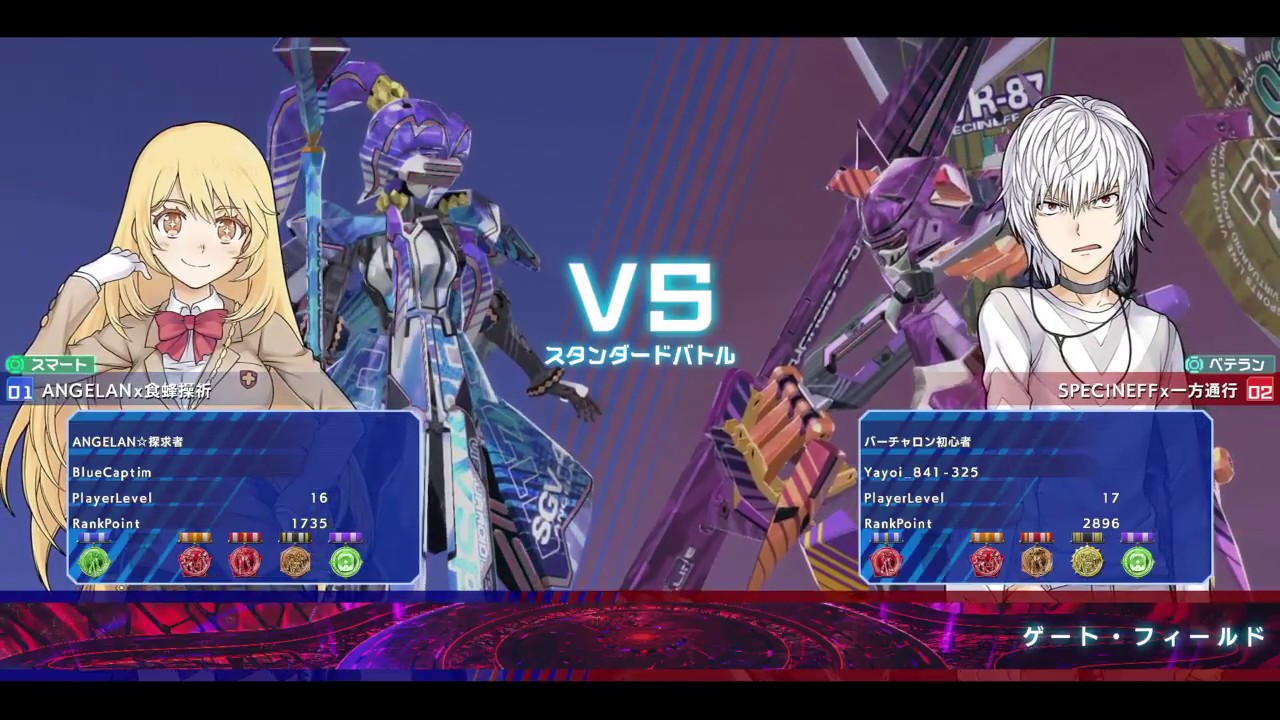 【禁書VO】CaptimバーチャロンTV ランクマッチ第46戦 とある魔術の電脳戦機 2018/2/19 とあるチャロン