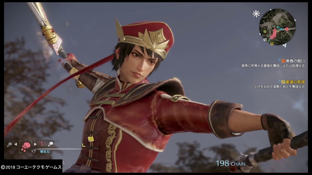 真・三國無双8 陸遜、朱然コンボ集/Lu Xun、Zhu Ran Combos(Dynasty Warriors 9)