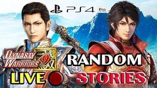 Dynasty Warriors 9/ 真・三國無双８ PS4 PRO LIVESTREAM - Unlocking All Characters & Chill