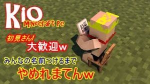 【マインクラフト】#38  みんなの名前つけるまでやめれまてん！ｗコメ読み５０％