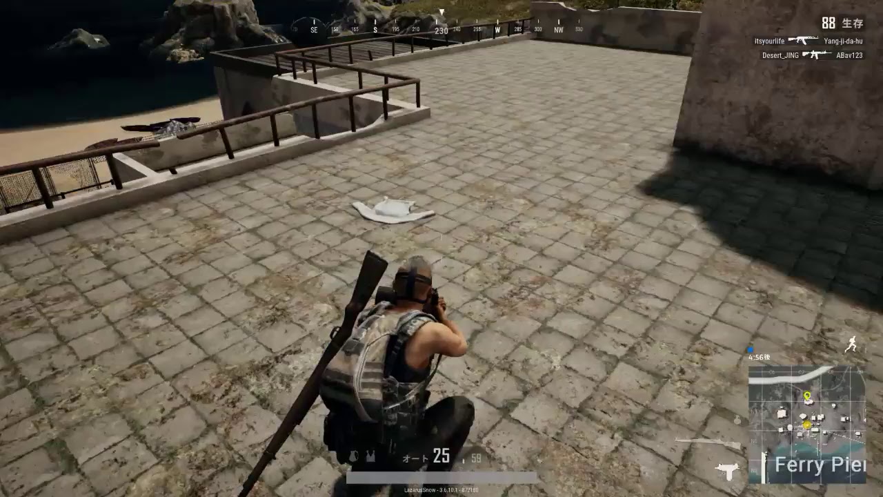 PUBG バイリンガル実況 oh yes