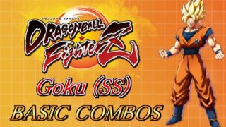 DBFZ:Goku(SS) Combos ➤悟空（超サイヤ人）基本コンボ  ドラゴンボールファイターズ