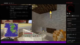 PS4[マインクラフト]お海苔クラフト＃129 駅作りやーる