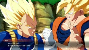 【ドラゴンボール ファイターズ】どちらが先にフリーザと闘うか言い争う悟空とベジータ