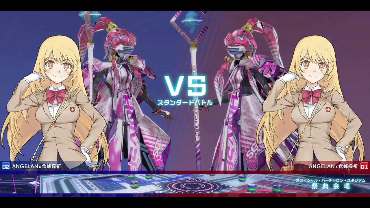 【禁書VO】CaptimバーチャロンTV 対戦相手視線 フレンドマッチ第1戦 とある魔術の電脳戦機 2018/2/17 とあるチャロン