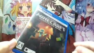PSvitaマインクラフト開封(今頃)