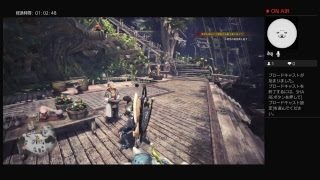 [MHW]＃9 妹と一緒に作成したキャラでいざモンスターハンターワールドの世界へ！！[生放送用アカウント]