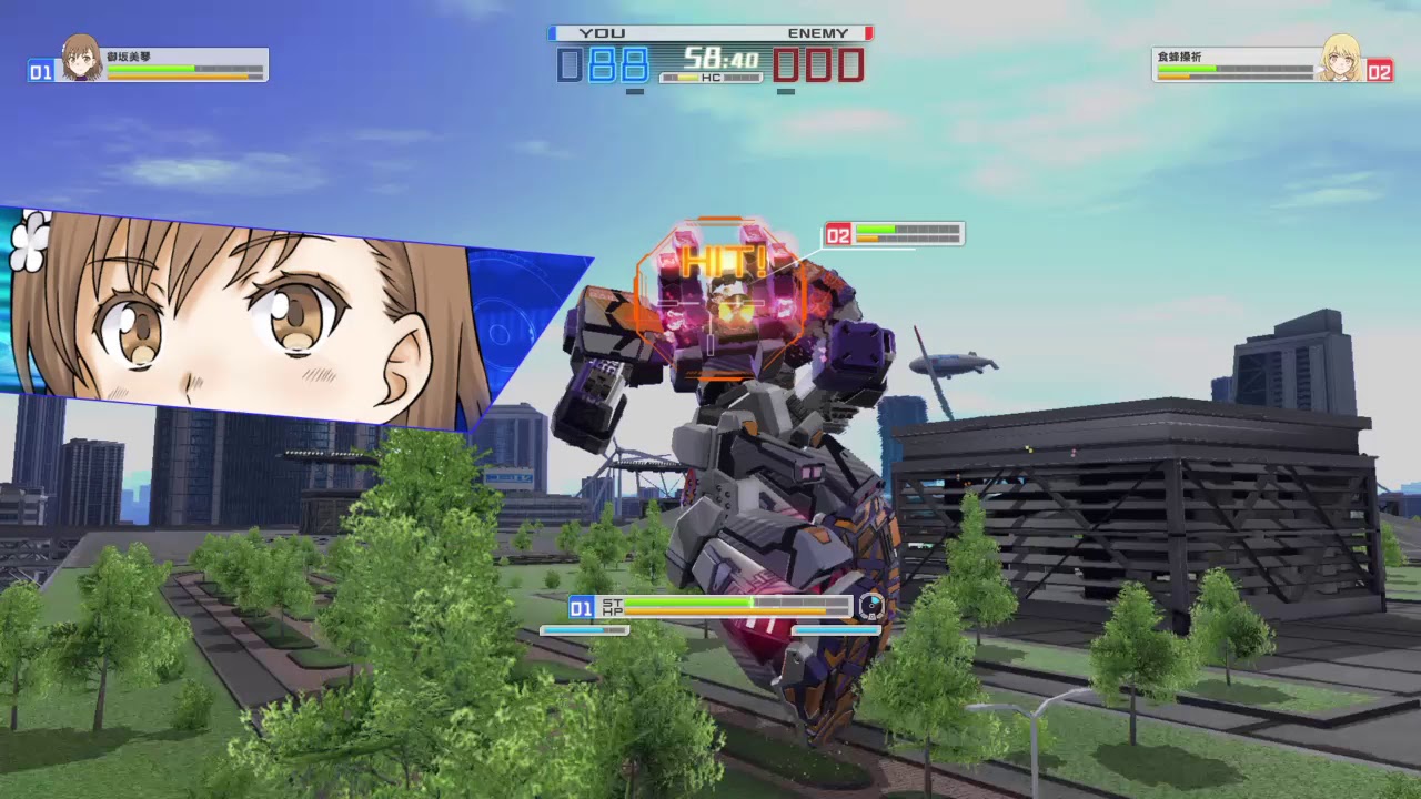 【とある魔術の電脳戦機】御坂美琴編VS食蜂操祈【禁書VO】