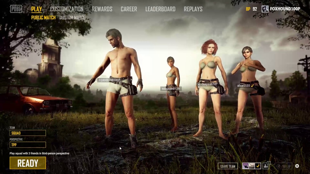 実況 PLAYERUNKNOWN'S・ PUBG「丸腰デカ風雲記」VOL24 : 絶対に着てはいけないPUBG!! 喜び組に囲まれて・・