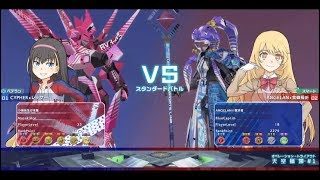 【禁書VO】CaptimバーチャロンTV 対戦相手視線 ランクマッチ第59戦 とある魔術の電脳戦機 2018/2/20 とあるチャロン