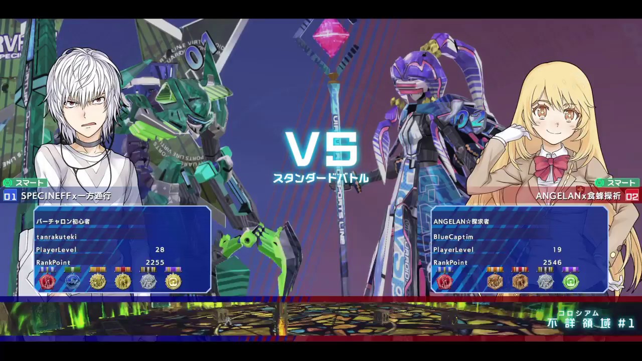 【禁書VO】CaptimバーチャロンTV ランクマッチ第77戦 とある魔術の電脳戦機 2018/2/21 とあるチャロン