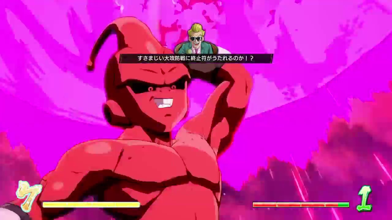 ドラゴンボール ファイターズ　純粋ブウの本気コンボ　チョコビームコンボも上手い