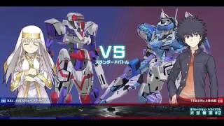 【プレマ 】バルバドス（あんちゃん）vs テムジン　とある魔術の電脳戦機