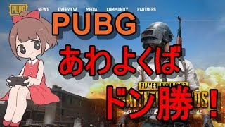【PUBG 実況】キル、エイム、リーン練習！あわよくばドン勝食べたい！
