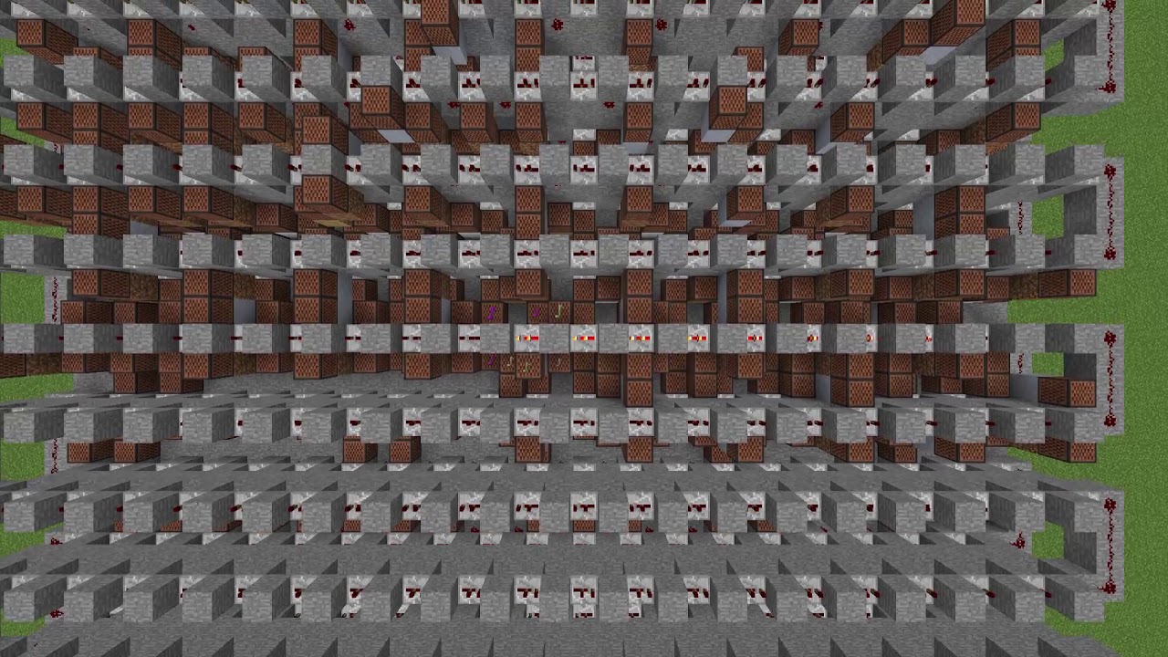 君の知らない物語　【化物語ED】　マインクラフト音ブロック