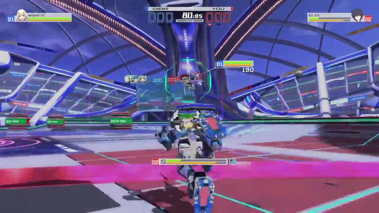 とある魔術の電脳戦機　ネット対戦　ゲーセンで出たら盛り上がりそう