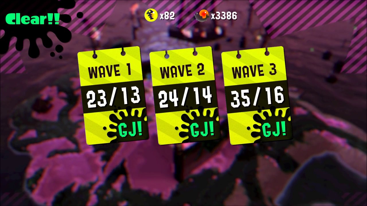 １０７　サーモンラン　スプラトゥーン２