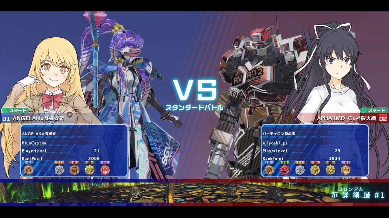 【禁書VO】CaptimバーチャロンTV ランクマッチ第95戦 とある魔術の電脳戦機 2018/2/25 とあるチャロン