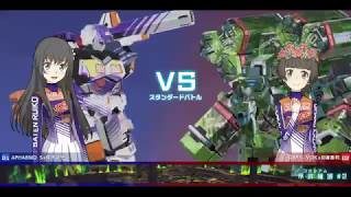 とある魔術の電脳戦機プレマ　アファS(ミハラナオ)　vs　グリスボック(あんちゃん)