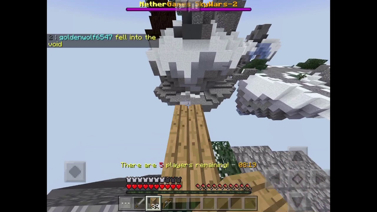 スカイウォーズpart3 [マインクラフトpe ]