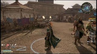 真・三國無双８_劉備　冒頭ゲームプレイ