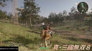 【真･三國無双8】見張り台から落っこちる