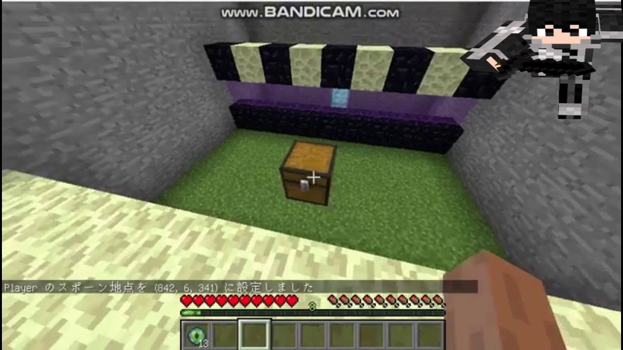 マインクラフトpc版初投稿、アスレで良かったのかな？w