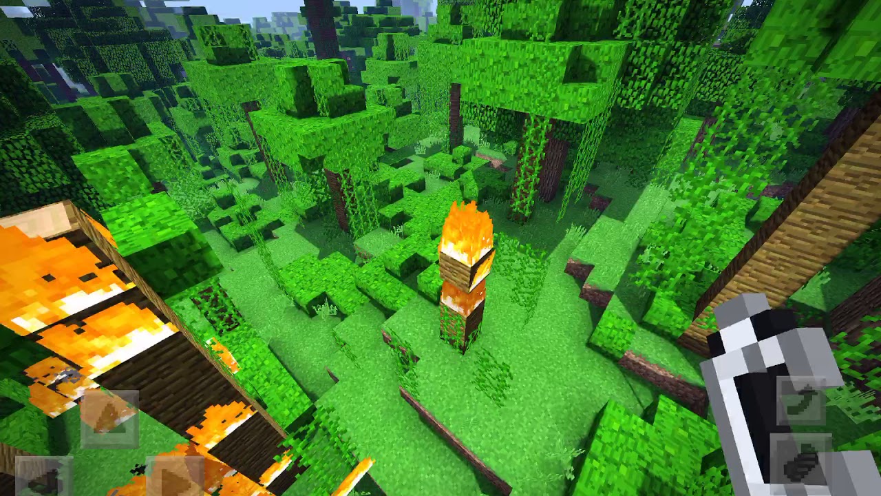 ゆっくりピタゴラス マインクラフトpe ほのぼの探検記Part1の無編集版