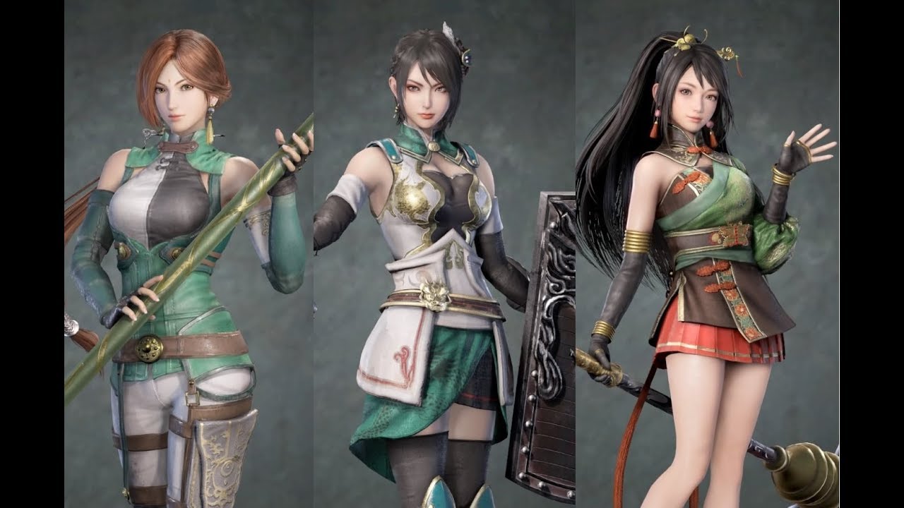 【リョナ】真・三國無双８ 月英・星彩・関銀屏 悲鳴集 【Ryona】